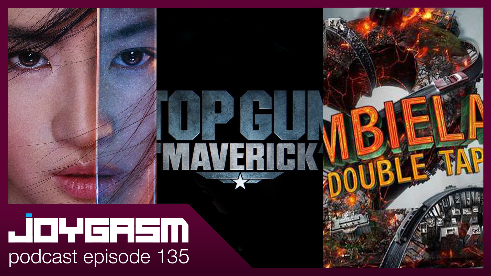 Ep. 135: Mulan, The Kingsman, It 2, Top Gun 2, A Beautiful Day In The Neighborhood, & Zombieland Double Tap Movie Trailer Reactions